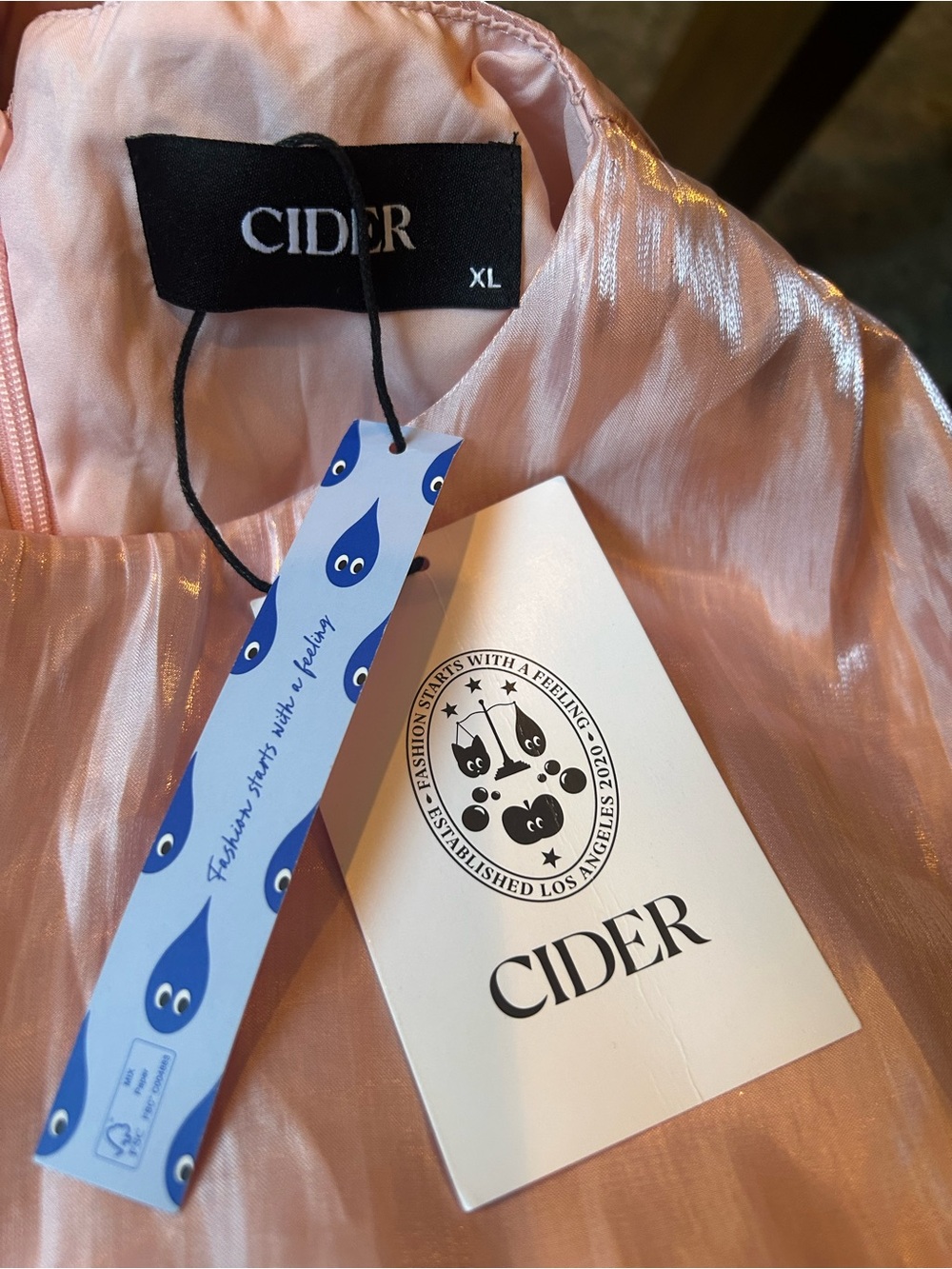 NWT CIDER ROUND NECKLINE RUFFLE MAXI DRESS - Picture 12 of 13
